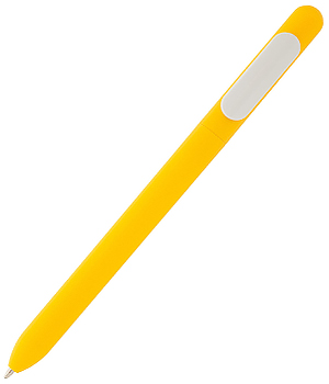 Ручка шариковая "Swiper Soft Touch", желтая