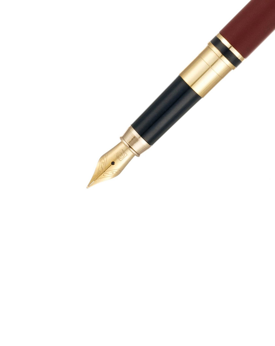 Ручка 2 в 1 Pierre Cardin  шариковая и перьевая «Combi Pen», терракотовый