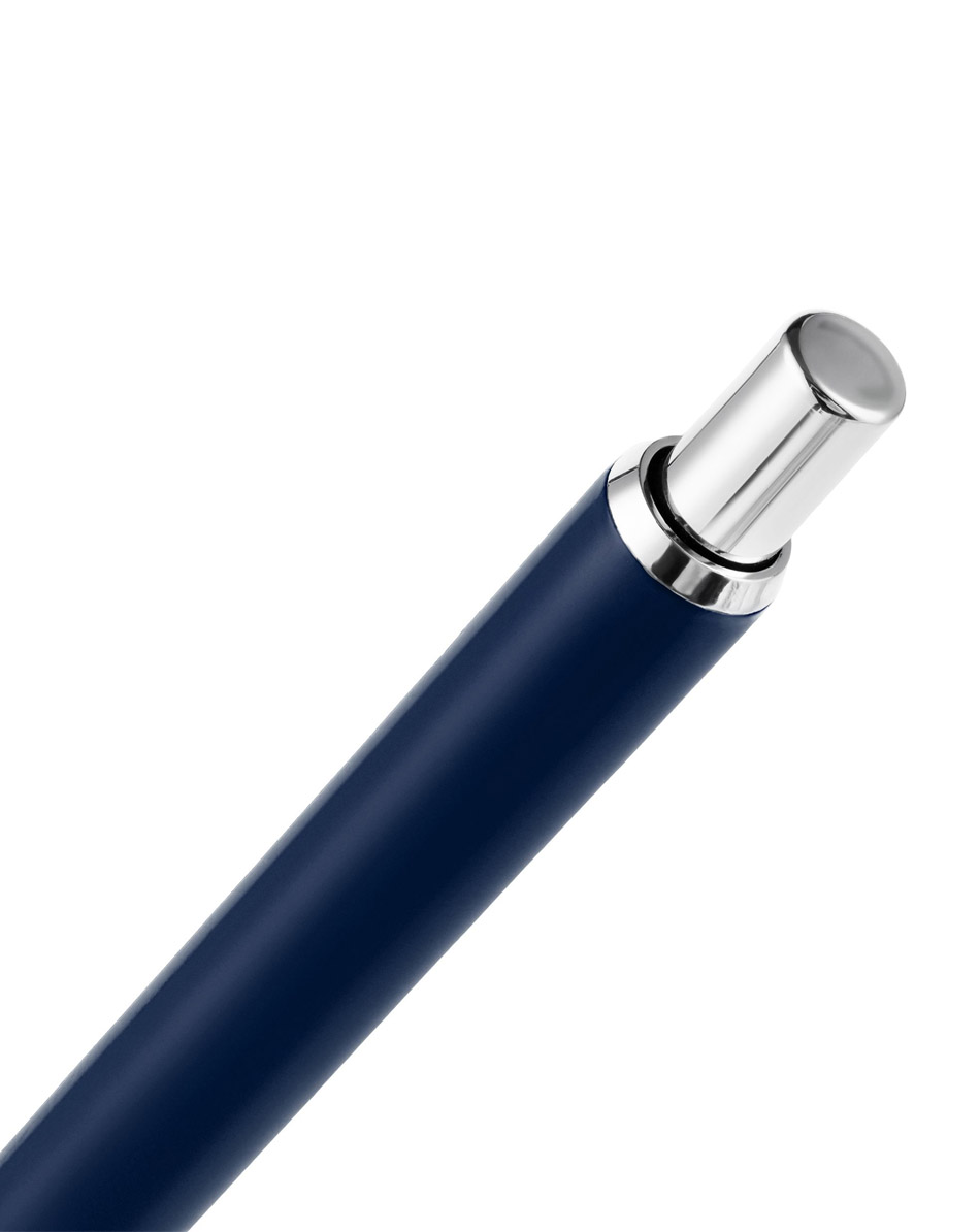 Ручка шариковая Slim Beam без клипа, синяя