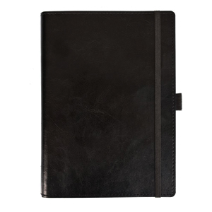 Ежедневник Soft Book, мягкая обложка, недатированный, черный