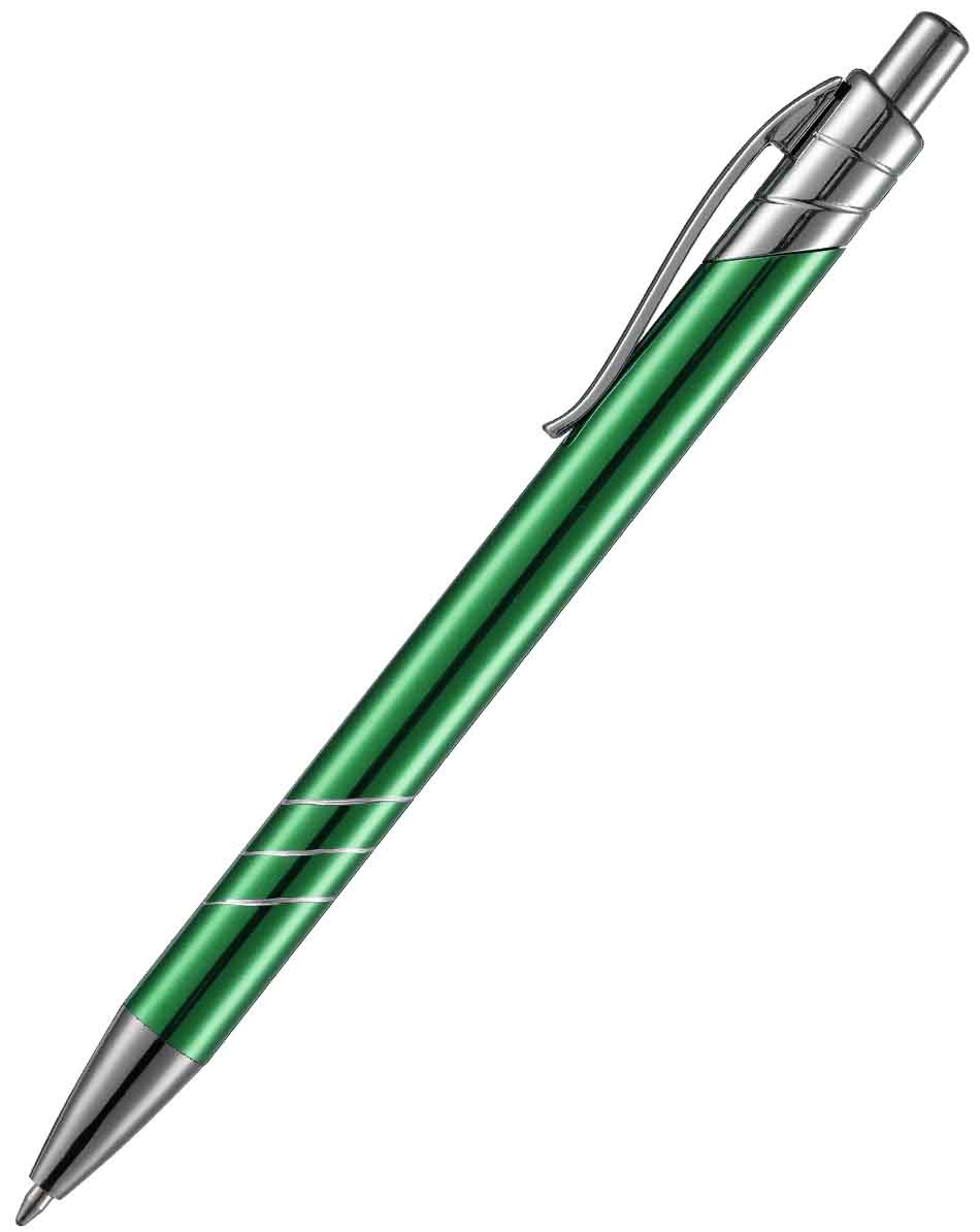 Ручка шариковая Undertone Metallic, зеленая