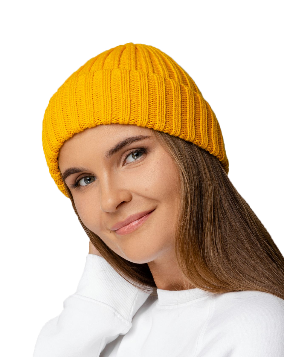 Шапка Uni, желтая