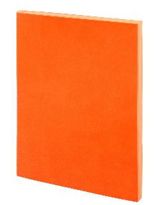 Ежедневник Flat, недатированный, оранжевый