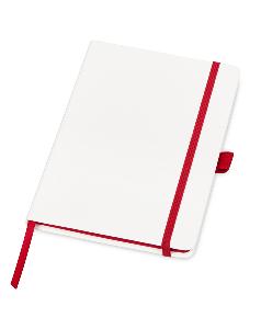 Блокнот A5 «ColorNote White», белый/красный