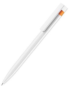 Ручка Senator Liberty Basic Polished, белый/оранжевый