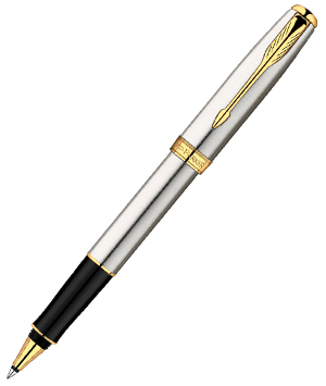 Ручка-роллер "Parker Sonnet Stainless Steel GT"