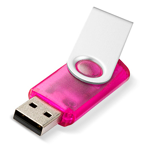 Флеш-карта на 2 Gb "Rotate translucent"