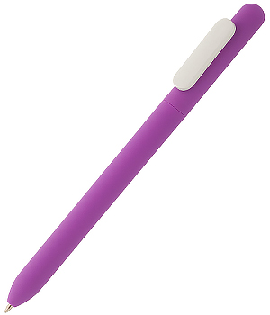 Ручка шариковая "Slider Soft Touch", фиолетовая