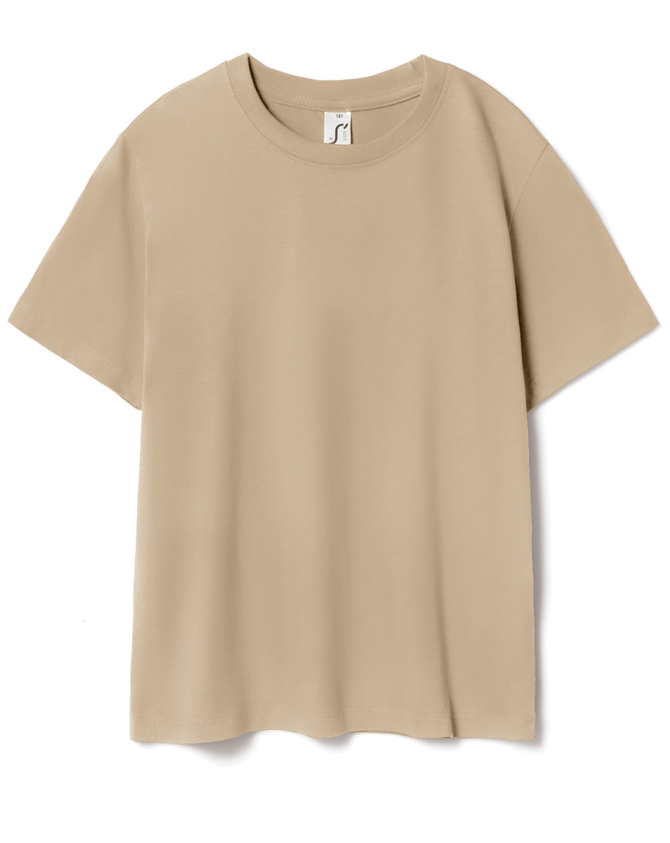 Футболка детская Regent Kids 150, бежевая