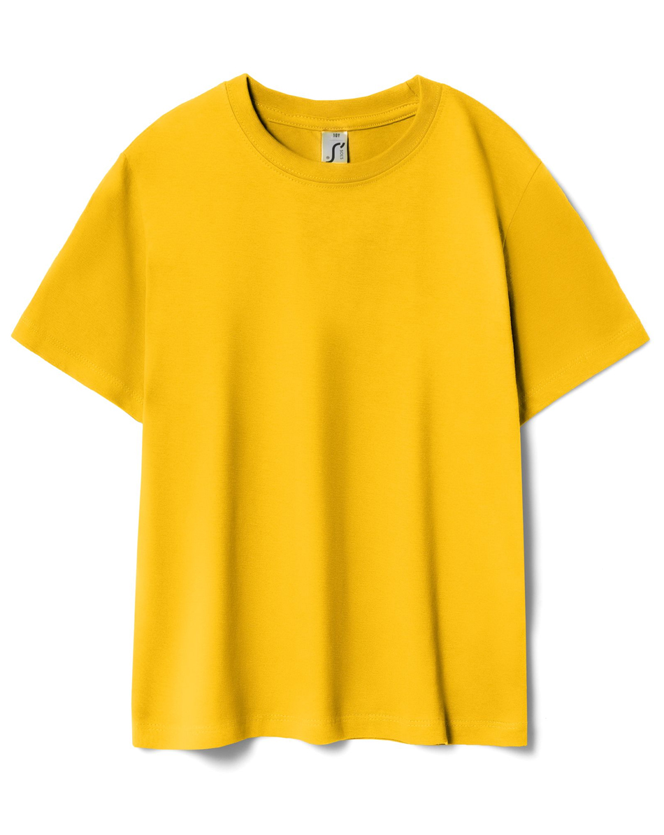 Футболка детская Regent Kids 150, желтая