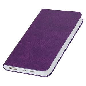 Универсальное зарядное устройство "SOFTI" 4000mAh, фиолетовое