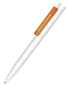 Ручка Senator Headliner Polished Basic, белый/оранжевый