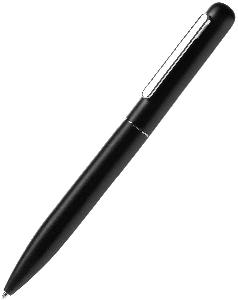 Ручка металлическая Scribo, матовая черная