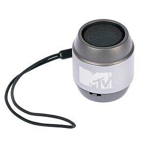 Беспроводная Bluetooth колонка Pico, миниатюрная, серая