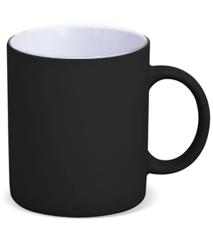 Кружка Sippy c покрытием софт-тач, черная