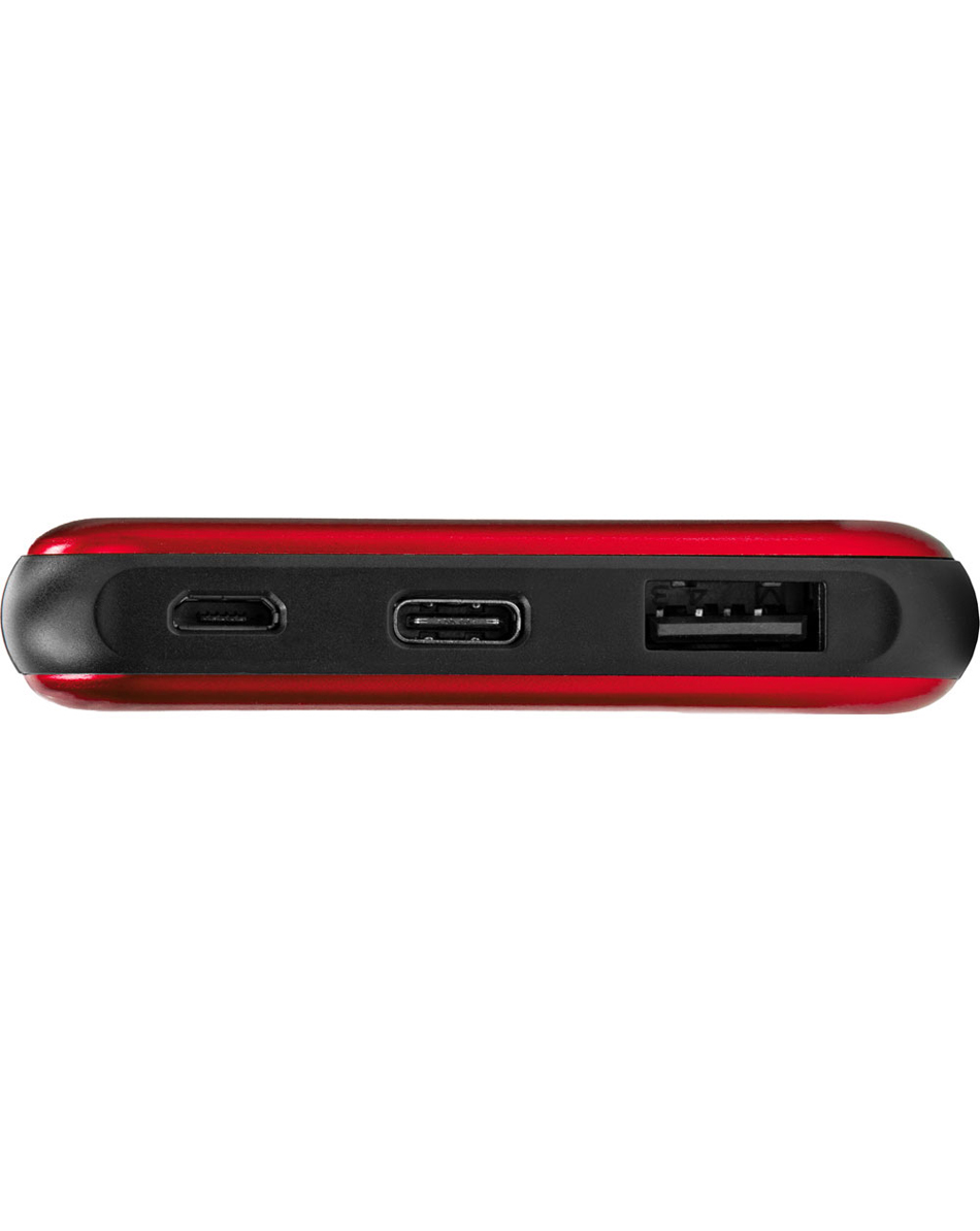 Внешний аккумулятор «Forge» v.2 , 10000 mAh, красный