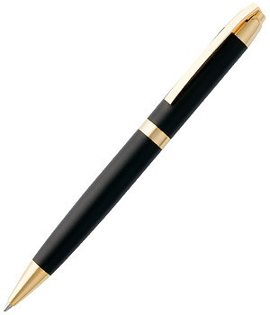 Ручка шариковая "Razzo Gold", черная