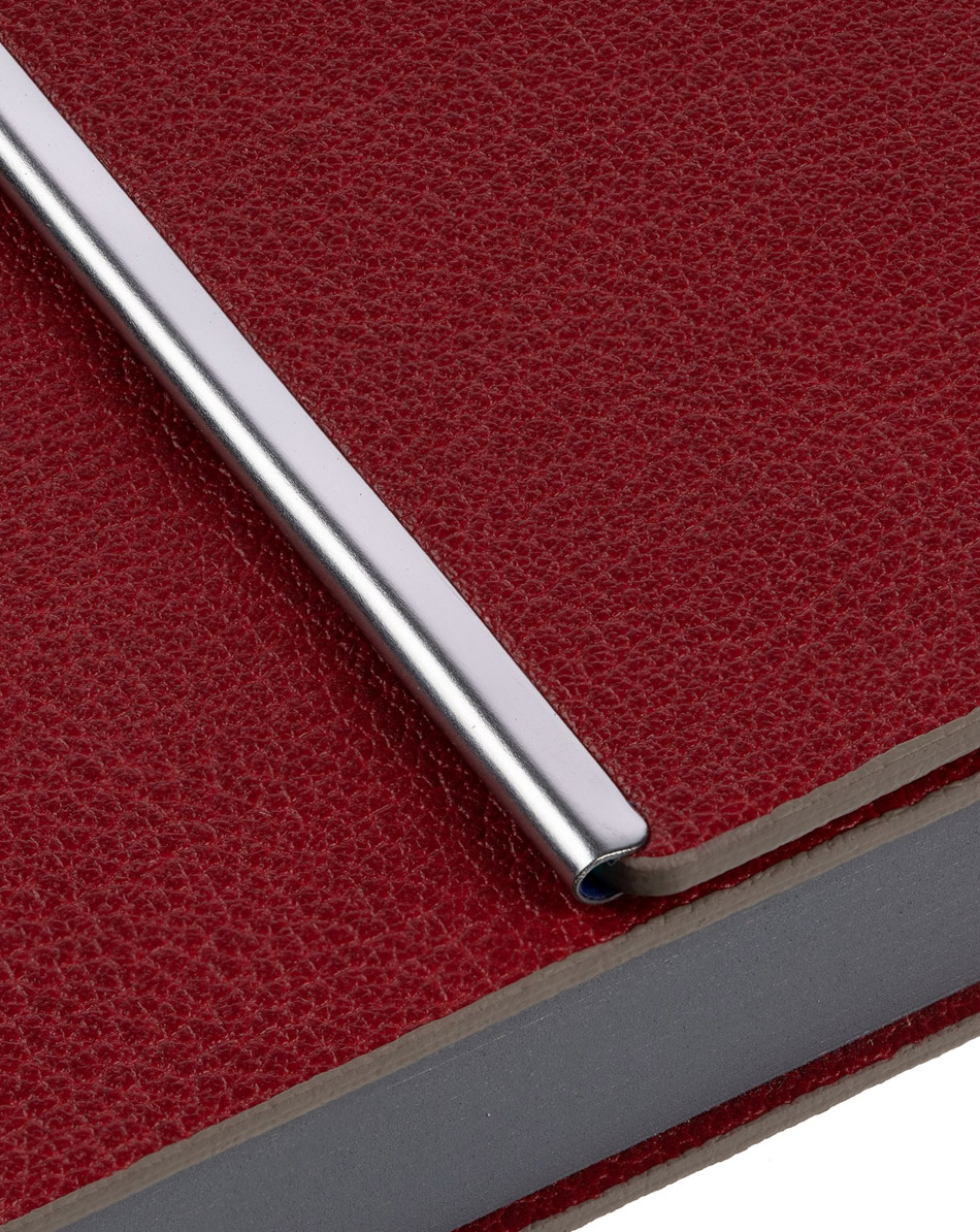 Ежедневник Petrus Flap, недатированный, красный
