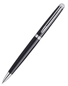 Ручка шариковая  Waterman Hemisphere, черный, серебристый