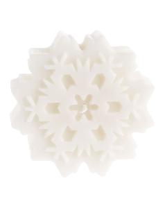 Свеча Snowflame 3, белая, 8 см