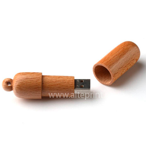 USB флешка деревянная "Wood Roll"