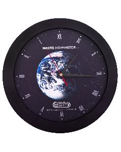Часы настенные Vivid Large, черные