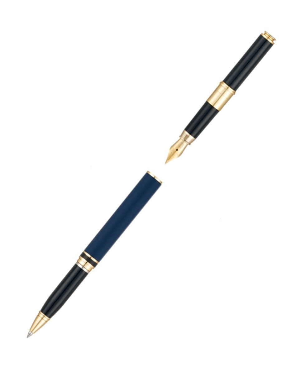 Ручка 2 в 1 Pierre Cardin  шариковая и перьевая «Combi Pen», синий
