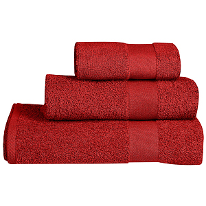 Полотенце махровое "Soft Me Medium" 100х50 см., красное