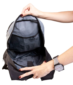 Рюкзак "Great Packby", для ноутбука 17", серый