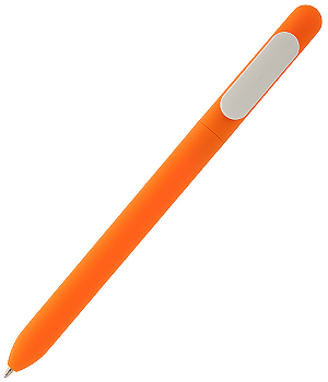 Ручка шариковая "Slider Soft Touch", оранжевая