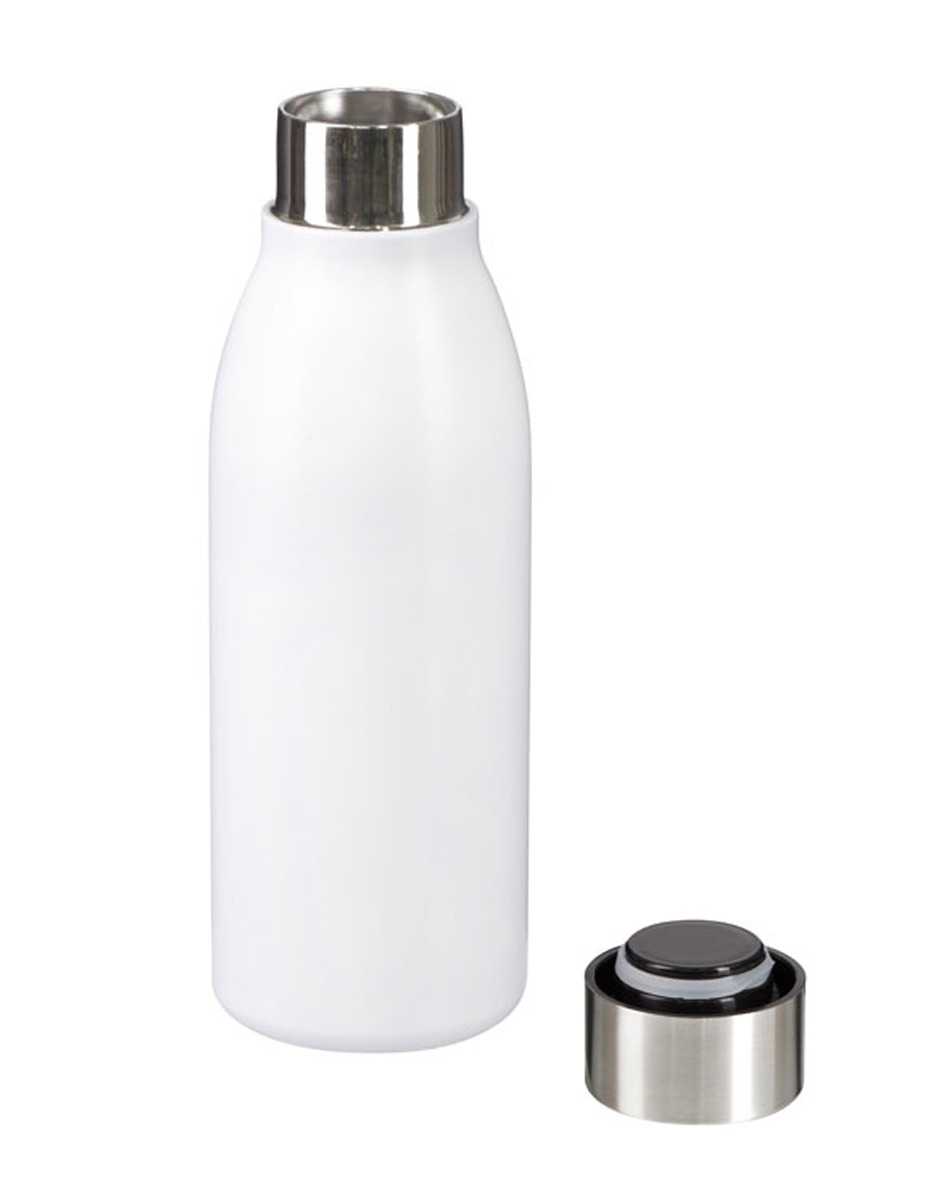Вакуумная термобутылка «Brottle» c медной изоляцией, тубус, 600 мл, белый