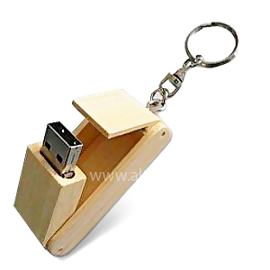 USB флешка деревянная "Wood Box" 4, 8, 16, 32, 64 гб. 