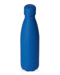 Вакуумная термобутылка  «Vacuum bottle C1», soft touch, 500 мл, синий классический