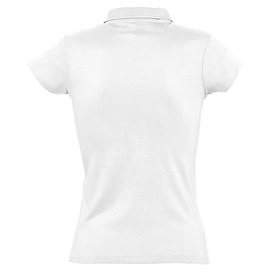 Рубашка поло женская "Prescott women" 170 г/м², белая