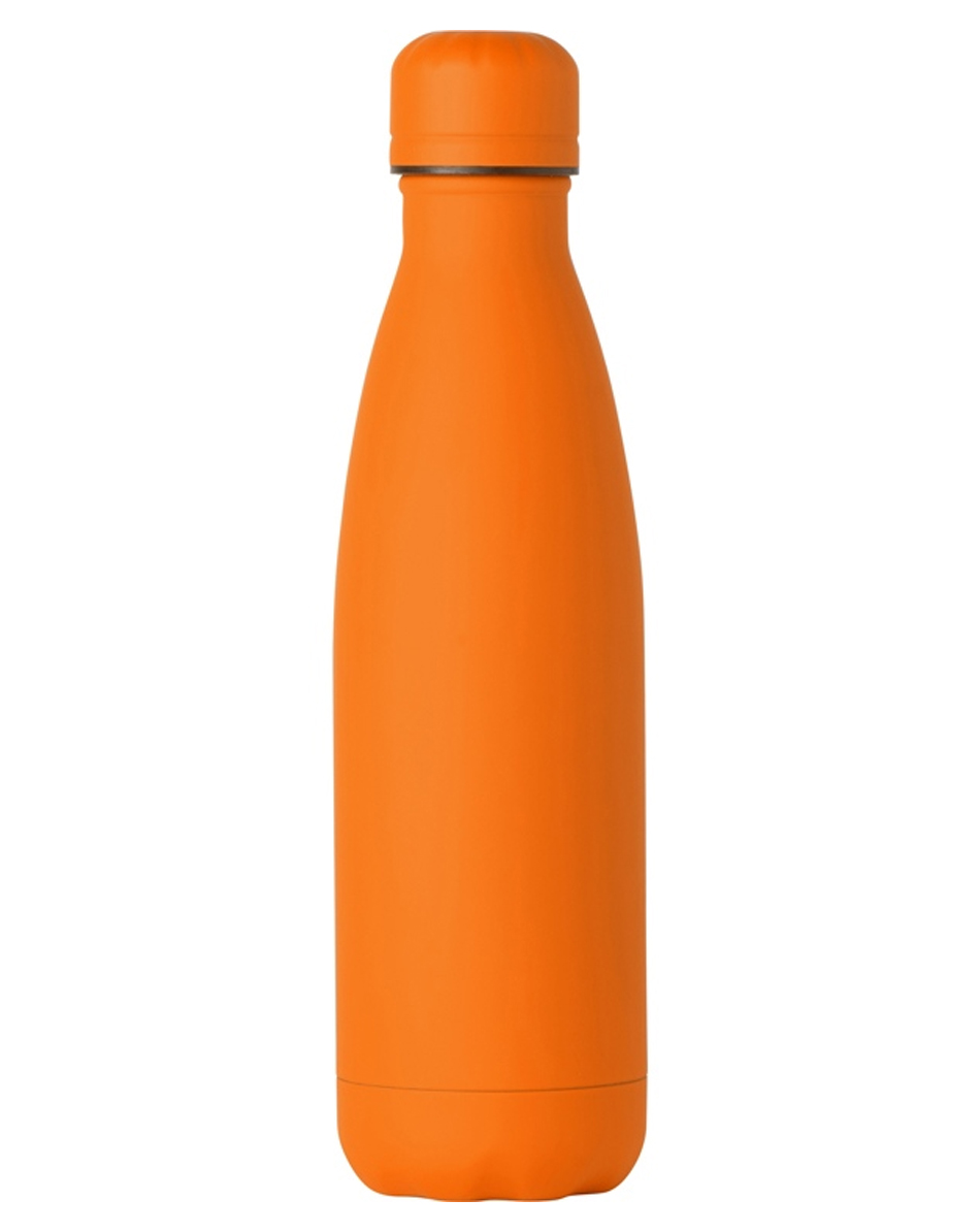 Вакуумная термобутылка «Vacuum bottle C1», soft touch, 500 мл, оранжевый