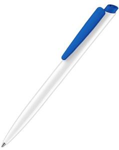 Ручка Senator Dart Basic Polished бело-голубой