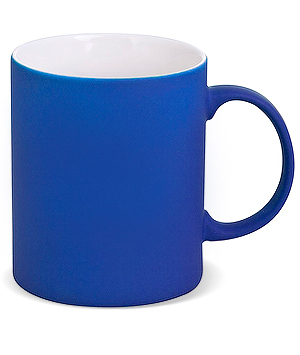 Кружка Sippy c покрытием софт-тач, синяя