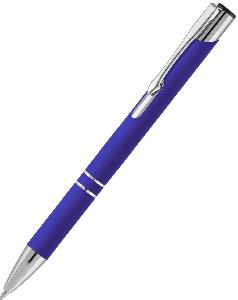 Ручка шариковая KOSCO Soft touch, синяя
