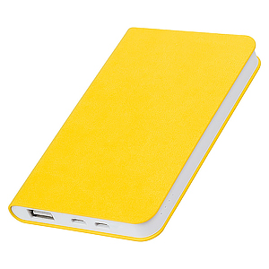 Универсальное зарядное устройство "SOFTI" 4000mAh, желтое