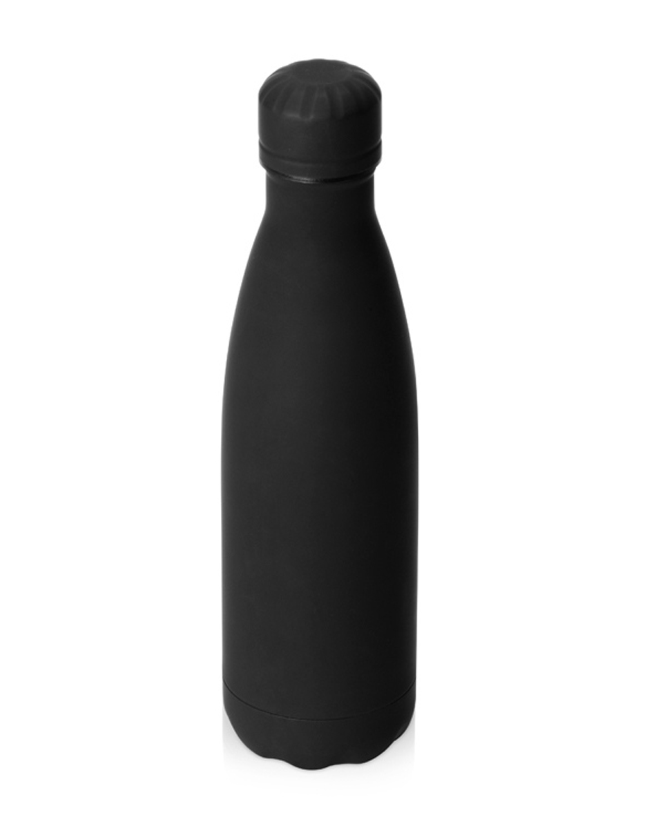 Вакуумная термобутылка «Vacuum bottle C1», soft touch, 500 мл, черный