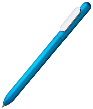 Ручка шариковая "Slider Silver", голубая