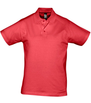 Рубашка поло мужская Prescott men 170 красная