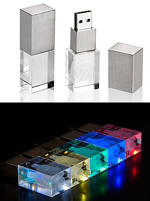 USB флешка "LED Кристалл"