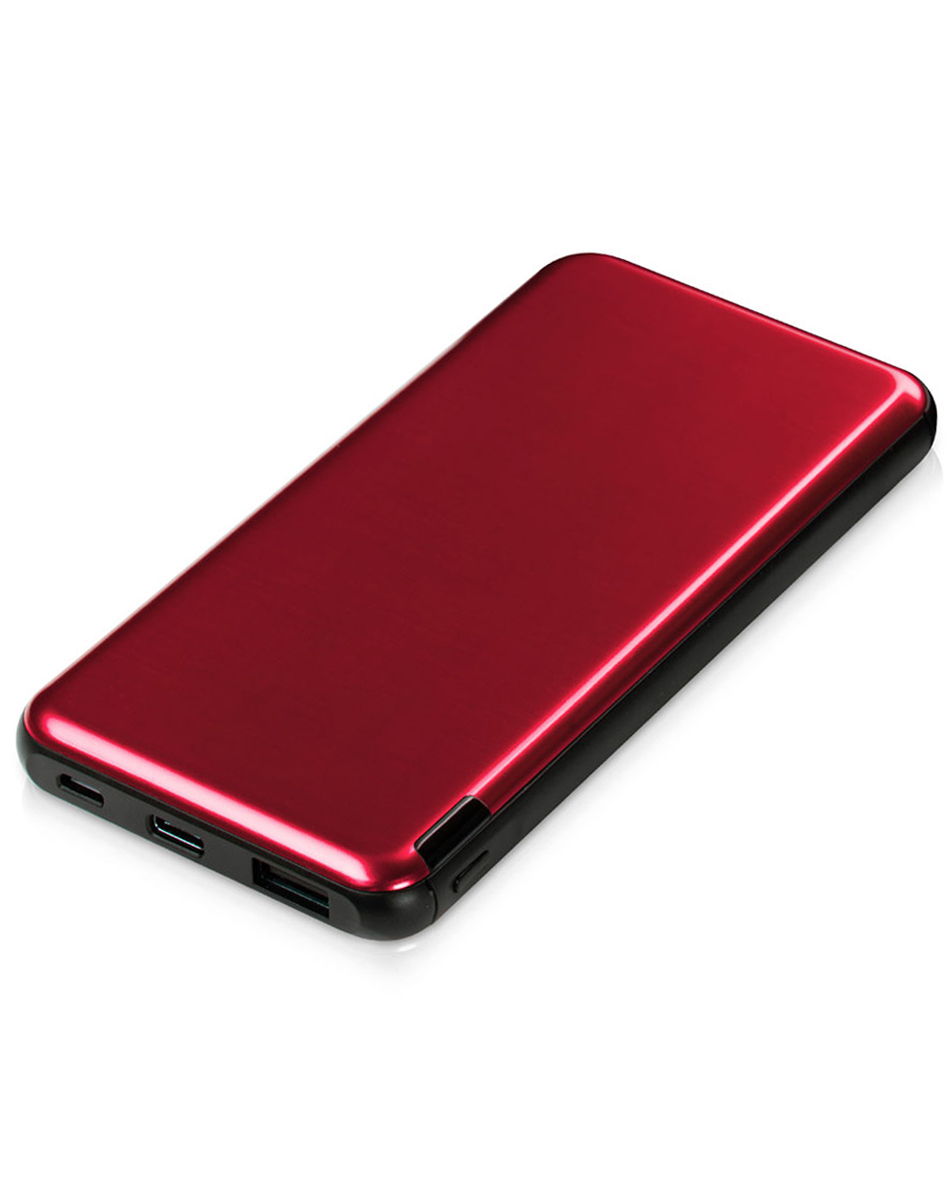 Внешний аккумулятор «Forge» v.2 , 10000 mAh, красный