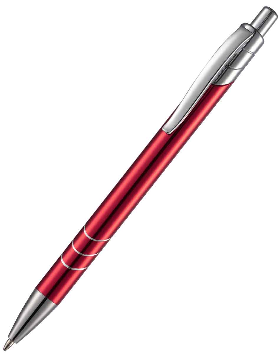Ручка шариковая Undertone Metallic, красная