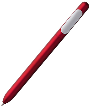 Ручка шариковая "Slider Silver", красная
