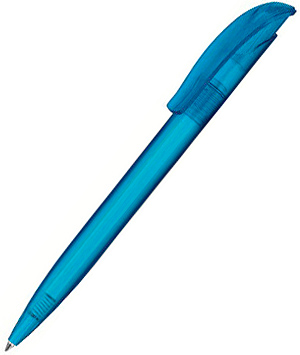 Ручка Senator Challenger Icy (Frosted), голубая