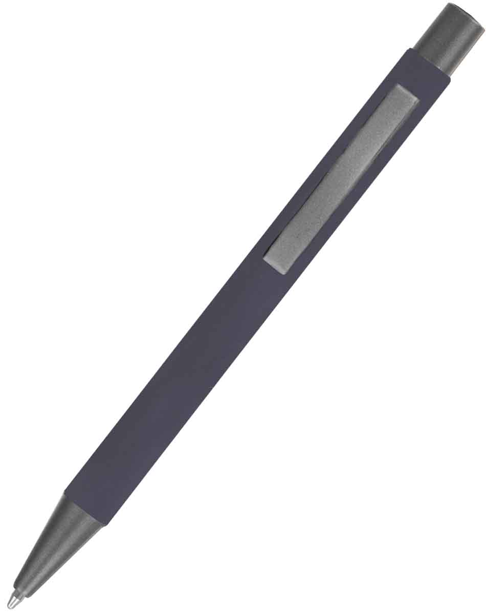 Ручка шариковая MAKS Soft Touch, графитовая
