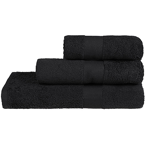 Полотенце махровое "Soft Me Medium" 100х50 см., черное