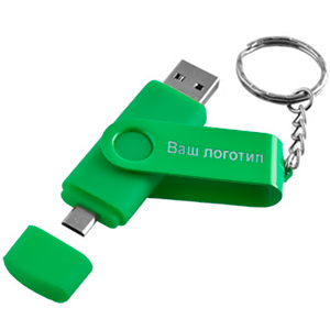 Флешнакопитель OTG 031 с micro USB разъемом